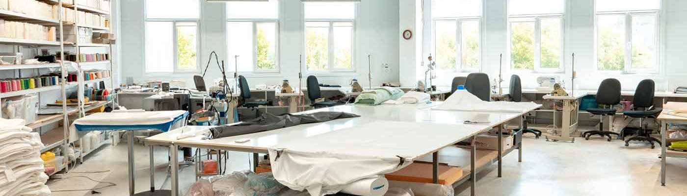 Studio-workshop for designing and sewing clothes.